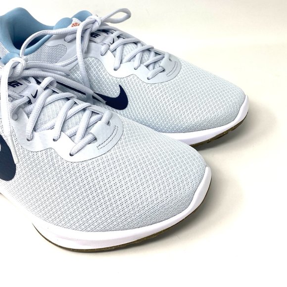 Nike Revolution 6 NN 4E Low Top Men Gray Blue Black Sneakers Mesh DD8475 009 - Picture 6 of 11